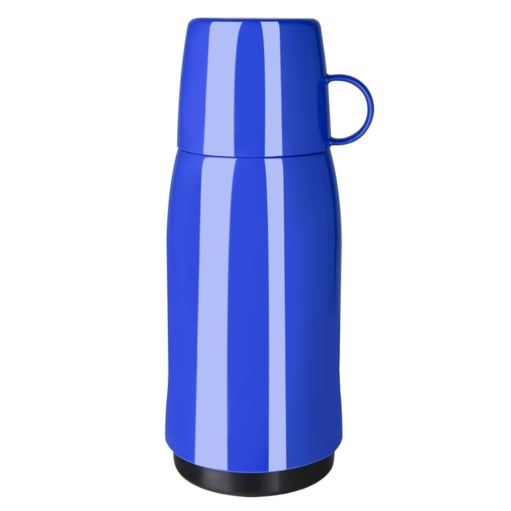 Thermos EMSA Rocket 0,5L Blu - Bottiglia Termica Con Bicchiere Incorporato, Mantiene Caldo E Freddo - Foto 7