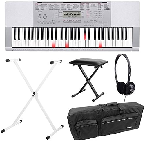 Casio LK-280 Leuchttasten Keyboard Deluxe SET inkl KopfhA rer StA nder Bank und Tasche Casio LK-280 Leuchttasten Keyboard Deluxe SET inkl KopfhA rer StA nder Bank und Tasche