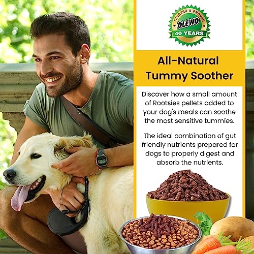 Olewo Bundle Original Carrots For Dogs & Rootsies Dog Food Toppers – Ultimate Dog Digestive Support, Sensitive Stomach Dog Food, Gut Health For Dogs, Fiber For Dogs – 2.2 Lbs Each (4.4 Lbs Total) #TOP7