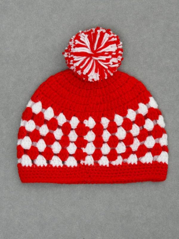 Image of Handmade Woolen Cap for Kids