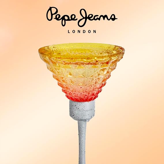 Pepe Jeans London Cocktail EDT for Women 80ml, Yellow and pink