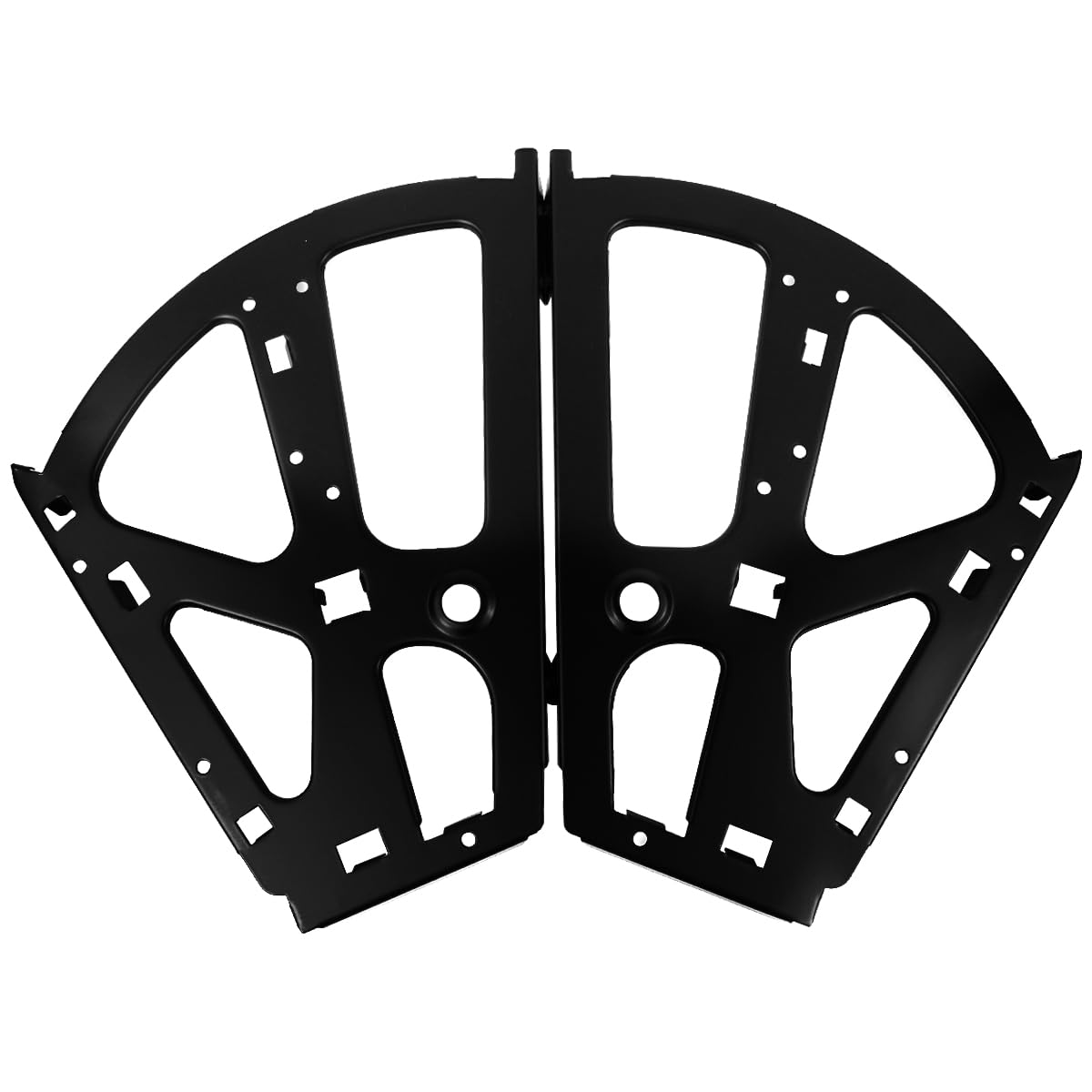 Laroal 4pcs Stainless Steel Flip Rack Brackets for Home Shoe Cabinets-Double Shoe Cabinet Brackets,Flip Rack Hardware ,Mounting Parts Included for Cabinets and Storage Solutions