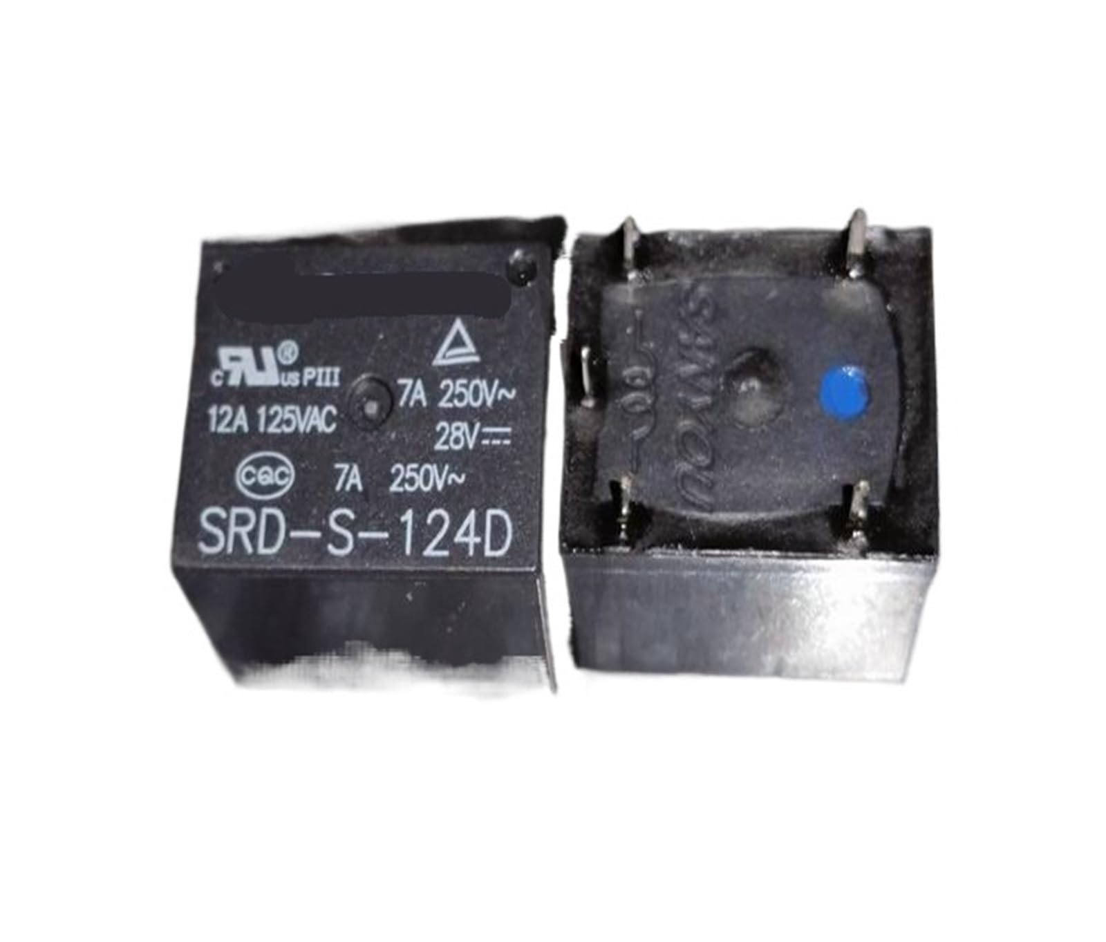 Relais NISZA SRD-S-124D 24V 5 broches type SRD-S-106D4 T73-1C