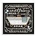 The Stupell Home Decor Collection Tranquility Tub Icon Textual Bathroom Art Wall Plaque, 12 x 0.5 x 12, Proudly Made in USA