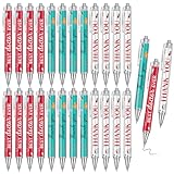 Engrowtic 50 Pcs Doctor Day Gifts Ballpoint Pen Thank You Appreciation Pens Gifts Bulk with Retractable Black Gel Ink Ballpoint for Doctor Day Medical Staff Women Coworkers Pharmacy Gift