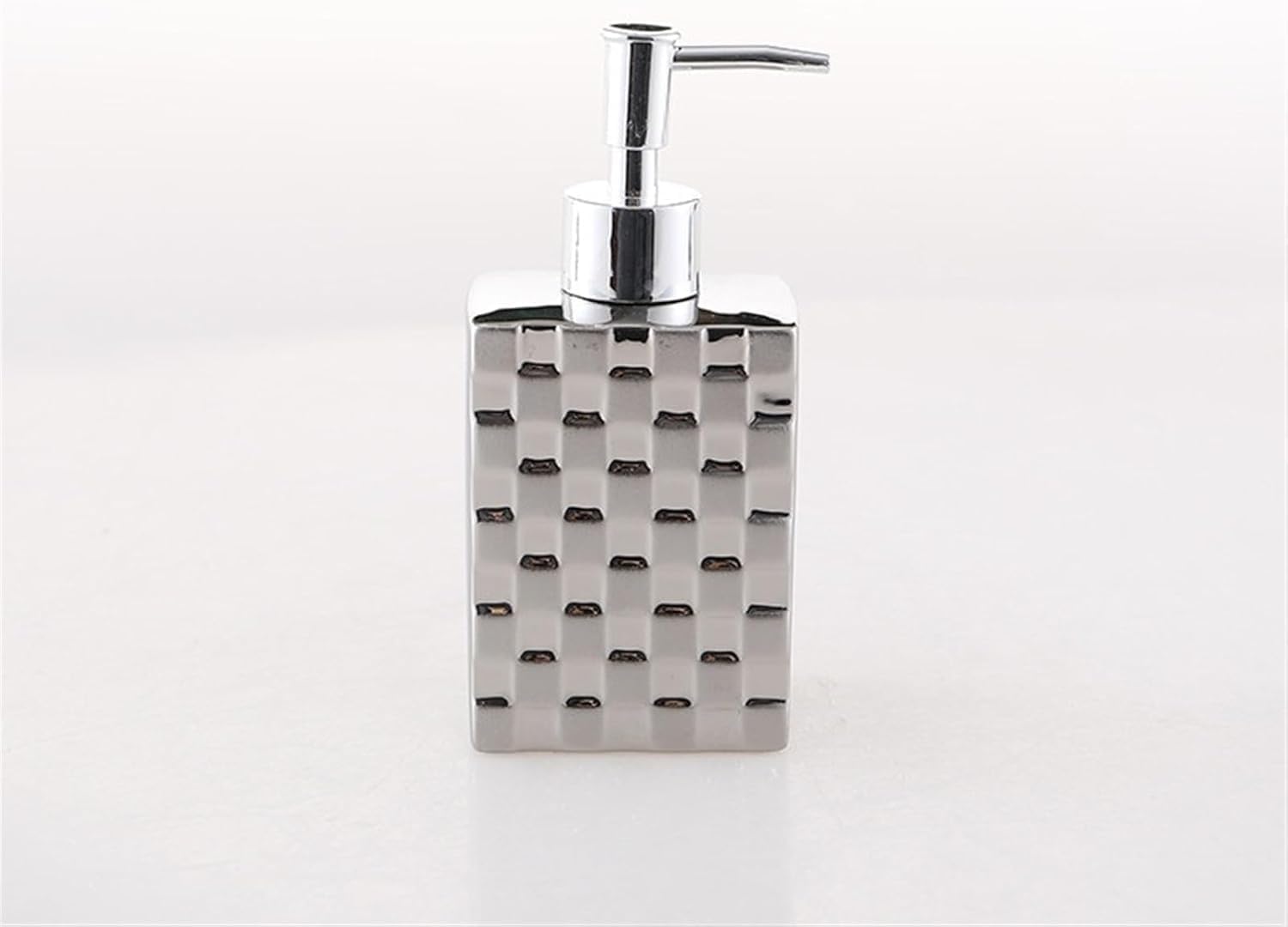 Dispenser di sapone in ceramica argento elettrolitico for cucina e bagno Dispenser di sapone liquido ricaricabile for mani