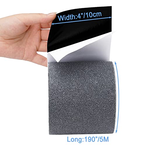 Cinta antideslizante para escaleras exteriores e interiores color gris 2