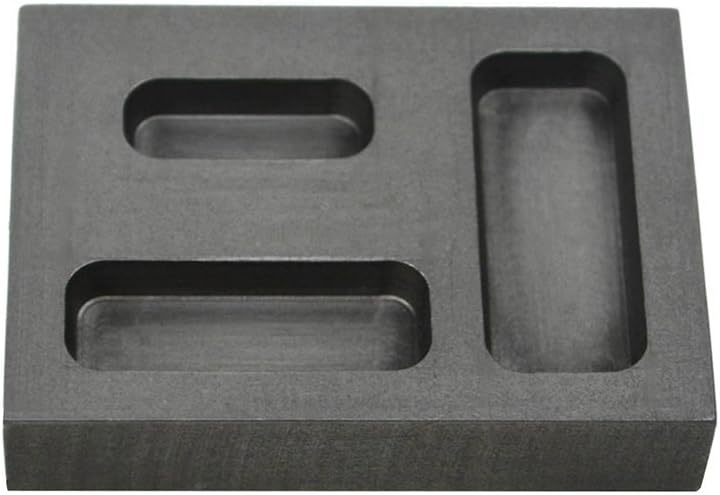 1/4 oz 1/2 oz 1 oz Ounce Combo Gold Graphite Ingot Mold Crucible For Melting Casting Refining Scrap Precious Metal Jewelry