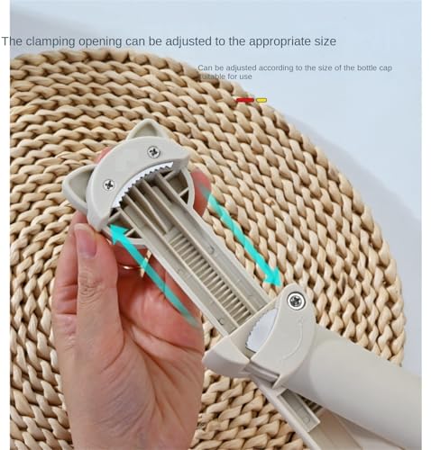 Décapsuleur réglable et bouchon pour ouvrir facilement vos bocaux - 6