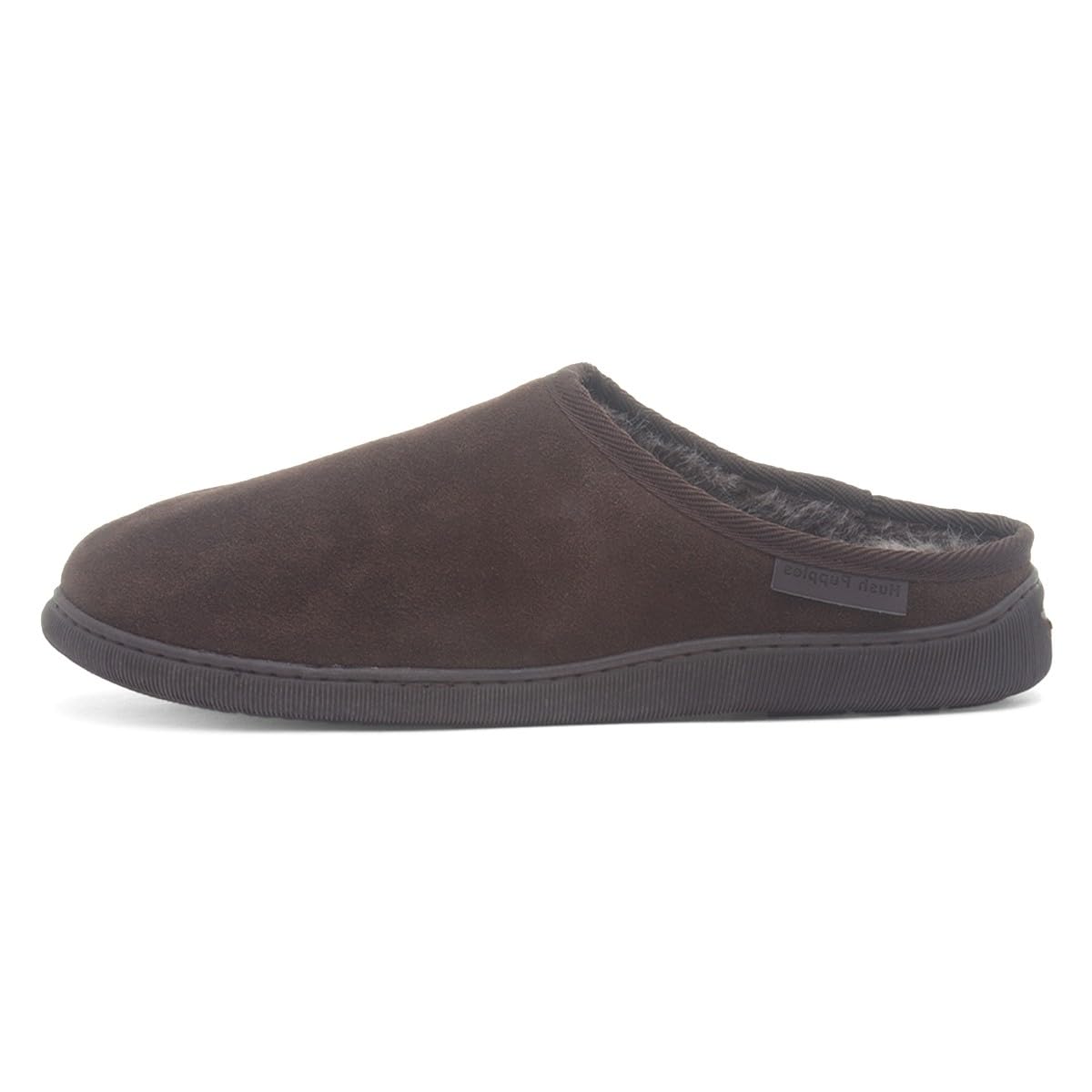 Hush Puppies Mens Ashton Slipper, Brown, 9 UK