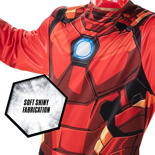 Disfraz oficial Marvel Iron Man para jóvenes miniatura 5