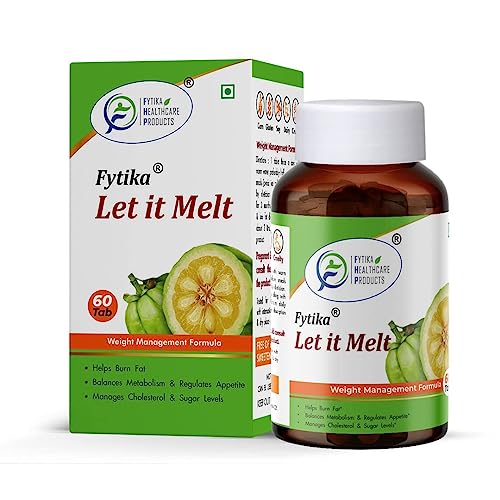 Fytika Let it Melt – Natural Metabolism Support with Garcinia Cambogia, Green Coffee, and Green Tea Extract, Dietary Supplement for Healthy Lifestyle – 60 Veg Tablets Fytika Let it Melt – Natural Metabolism Support with Garcinia Cambogia, Green Coffee, and Green Tea Extract, Dietary Supplement for Healthy Lifestyle – 60 Veg Tablets