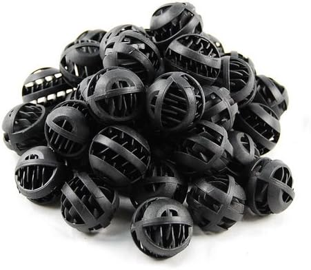 Miniatura 2 de CNZ BB150 - Filtro de bolas biológicas de 1.25 pulgadas para fuente de cascada de estanque de peces, 150 unidades