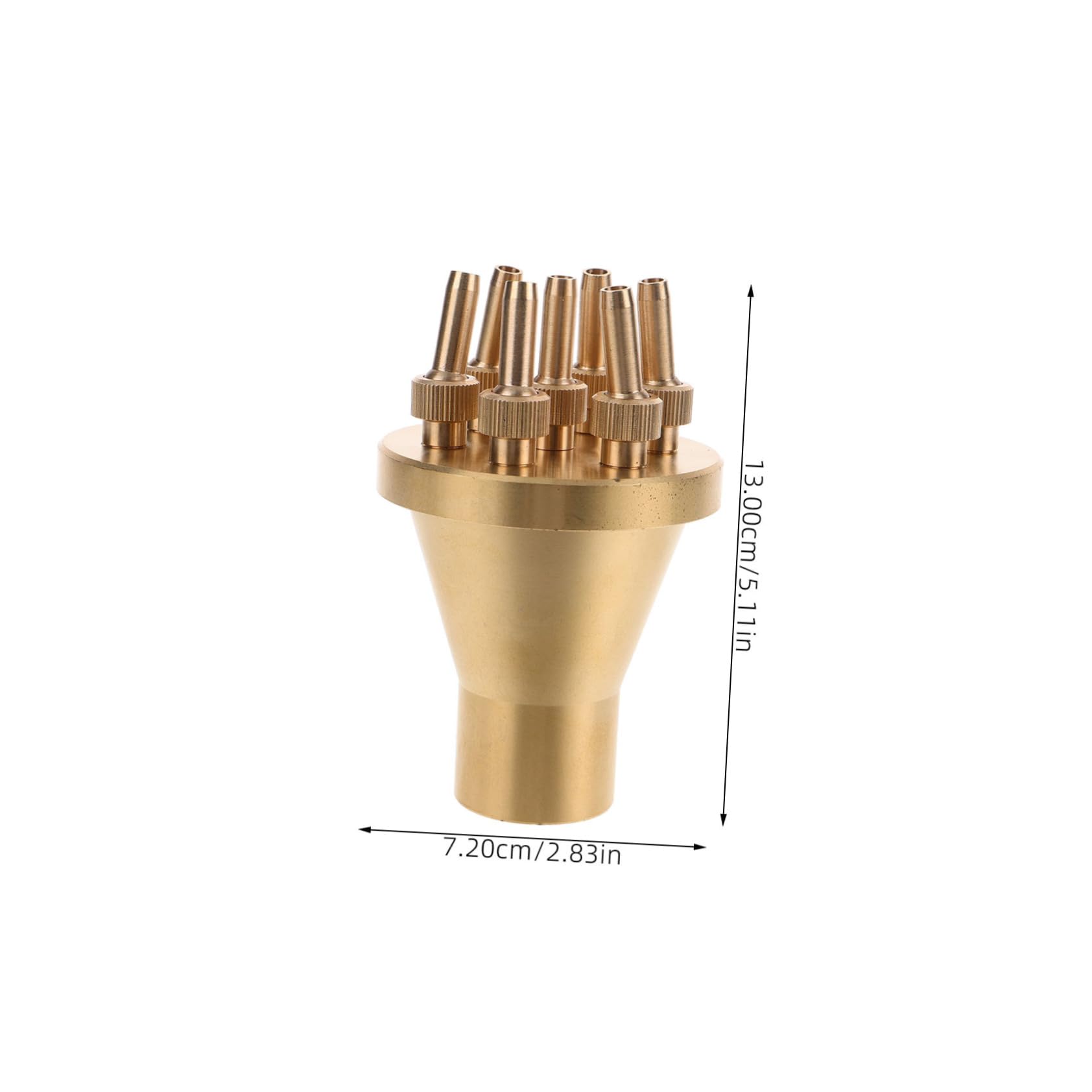 SUPVOX Floating Pond Fountain Nozzle Water Sprayer Easy Install for Garden Fountain