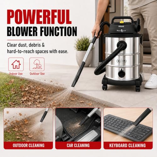 Inalsa Store Inalsa Master Vac 25 Wet Dry Vacuum Cleaner - Image 7