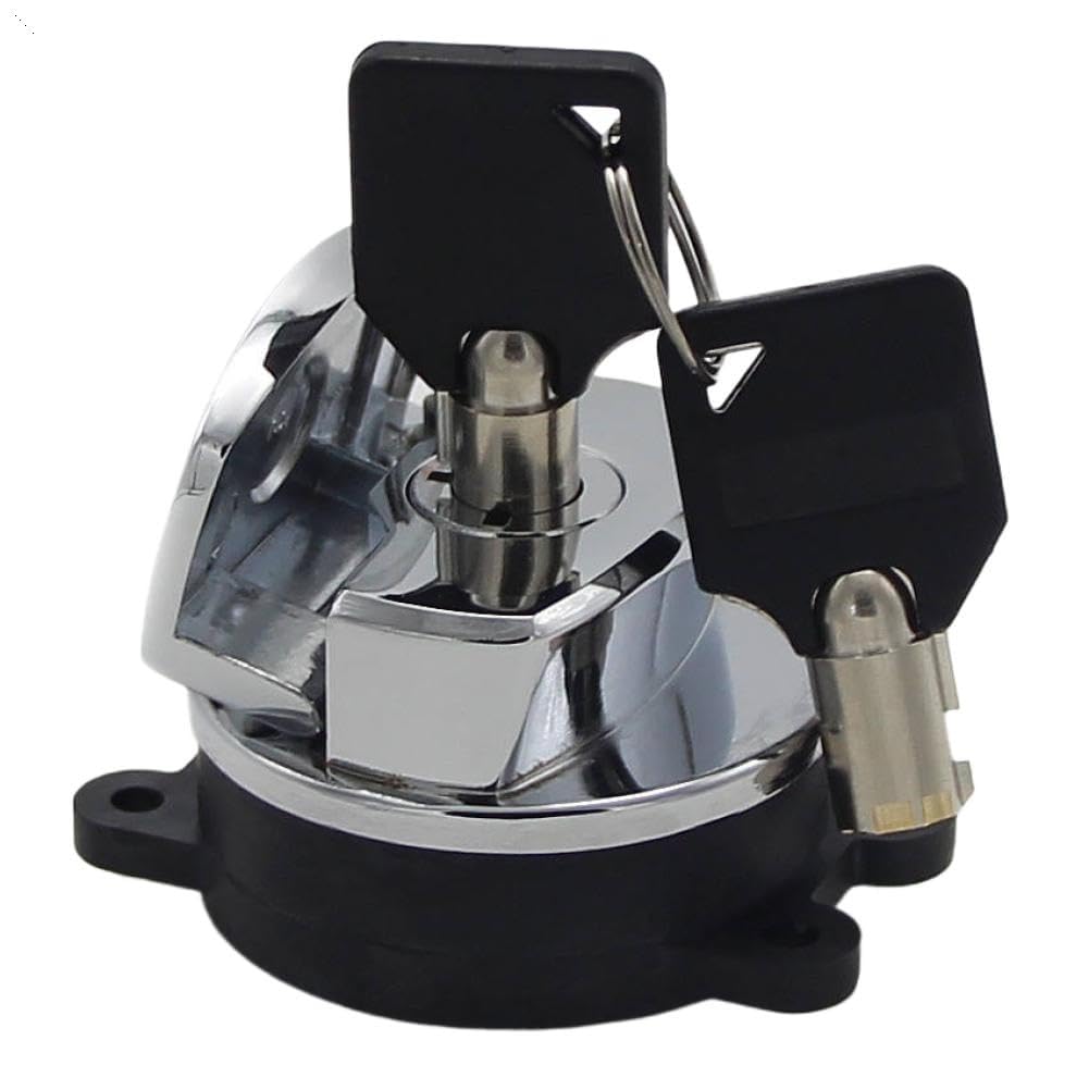 Motorcycle Ignition Switch Key Lock Compatible with FLSTC Heritage for SOFTAIL FXDS-Conv GGVX GGVY GlideConvertible