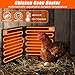 Foldable Chicken Coop Heater for Winter, 240W Large Size Waterproof Chicken Heater for Coop, Radiant Heat Chicks Coop Heater with 2 Heating Plates for Inside and Outdoor Pet, 22.5'' X 11.2''