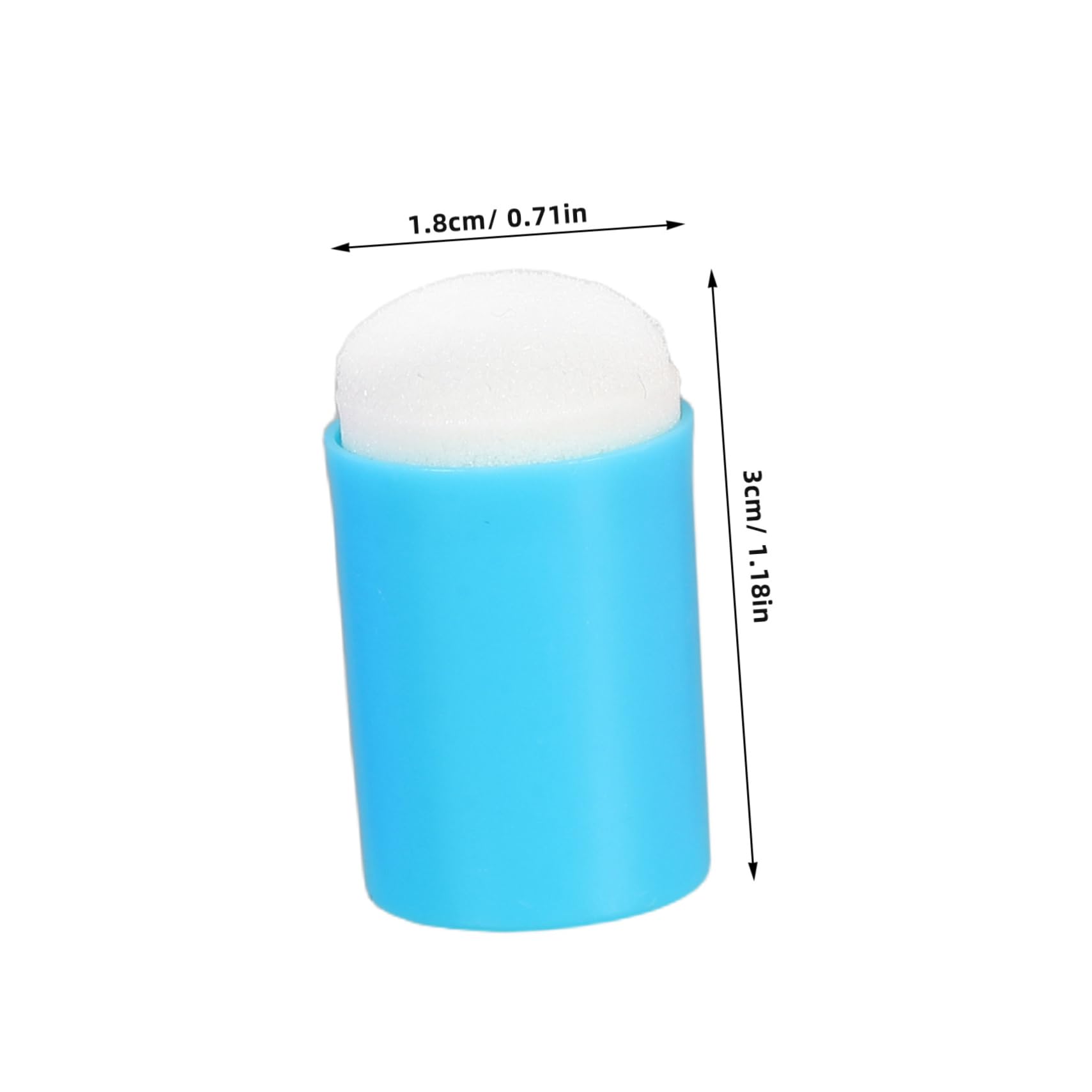 Housoutil Portable Art Stamping Kit 40-Piece Sponge Paint Daubers Easy to Use Crafting Tools for Journal Painting Illustrations