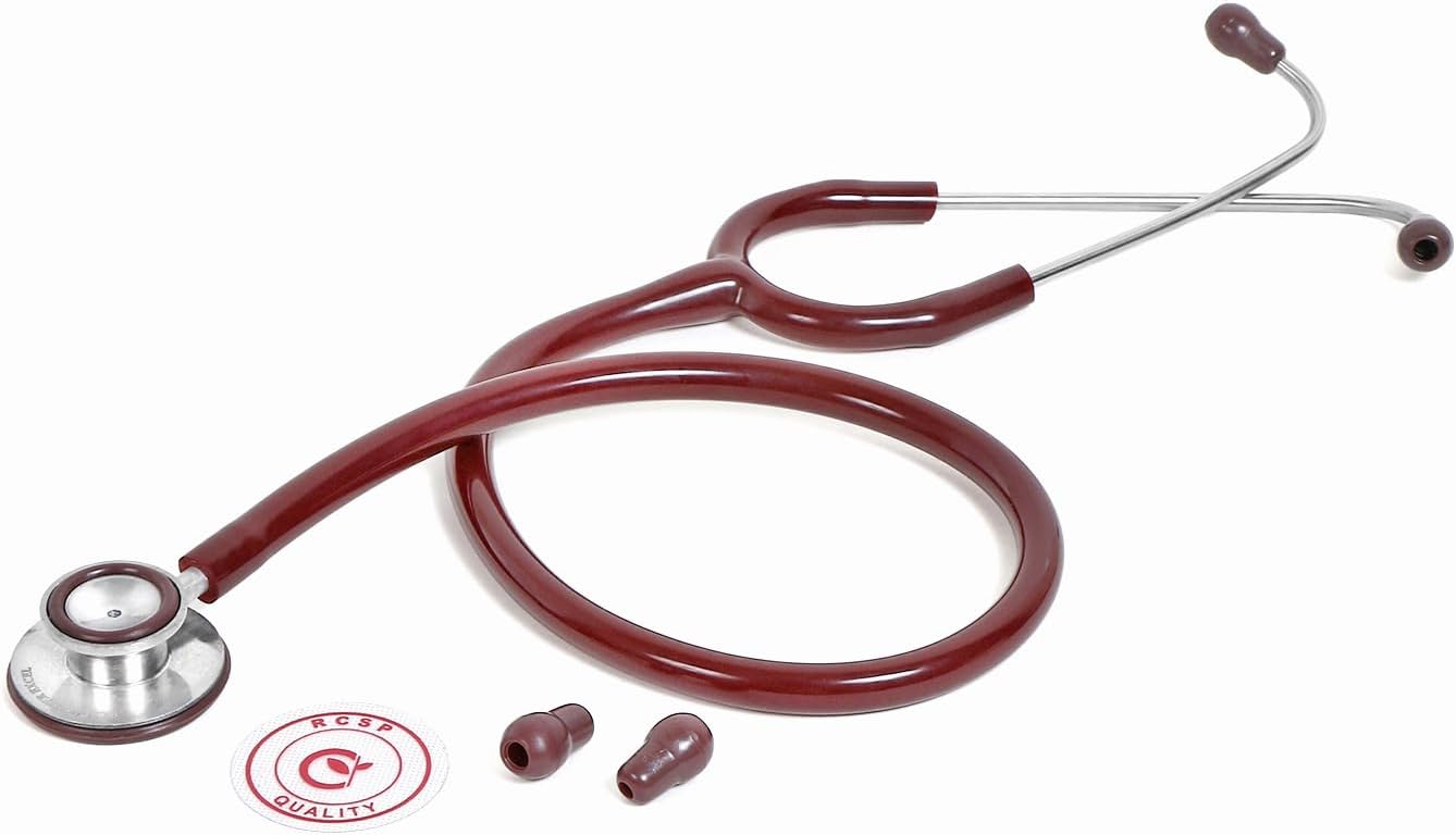 RCSP Super excletone stethoscope for students medical and Doctors (Chocolate)