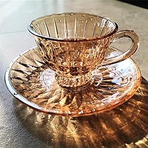 Theekopjes Coffee Cup Saucer Set English Afternoon Teacup Party Coffeeware Glass Cup en Saucer voor Coffee Cup Mokken…