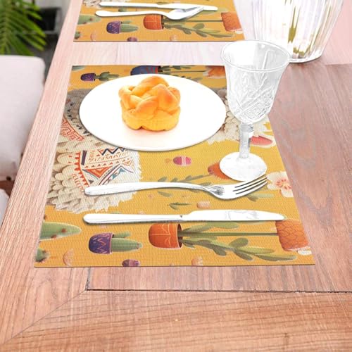 Set de table vinyle lavable pour protéger la table des taches d'enfants