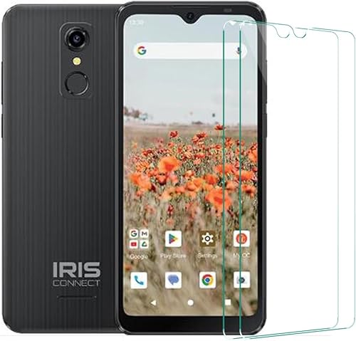 Futanwei Protectores de pantalla IRIS Connect para celulares de consumo, 2 unidades Protector de pantalla IRIS Connect, dureza 9H antiarañazos