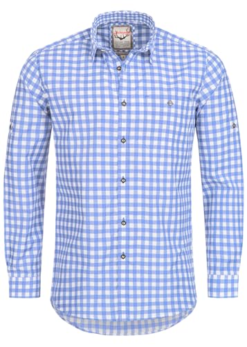 Stockerpoint Chemise Traditionnelle (modèle: OC-Franzl), Bavaroise à Carreaux pour Homme, XL,...