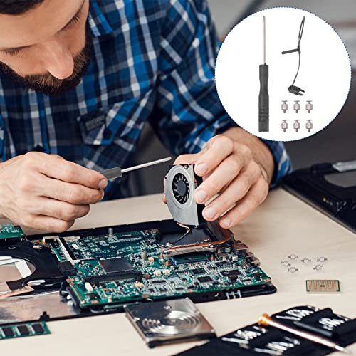 Mobestech Kit De Parafusos M.2 Ssd 1 De Cabeça De Disco De Computador Hexagonal M Substituição Âncor