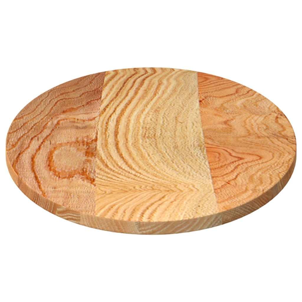 vidaXL Dessus de Table 100x50x2 cm Bois de chêne Massif Ovale