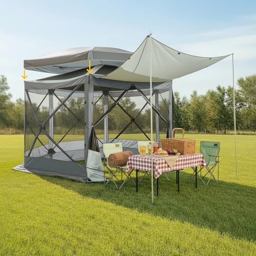 COBIZI 12x12 FT Pop Up Canopy Gazebo Tent