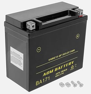 AGM Battery for HX 1995 1996 1997 / Lrv 2000 2001, Replacement for Seadoo OEM