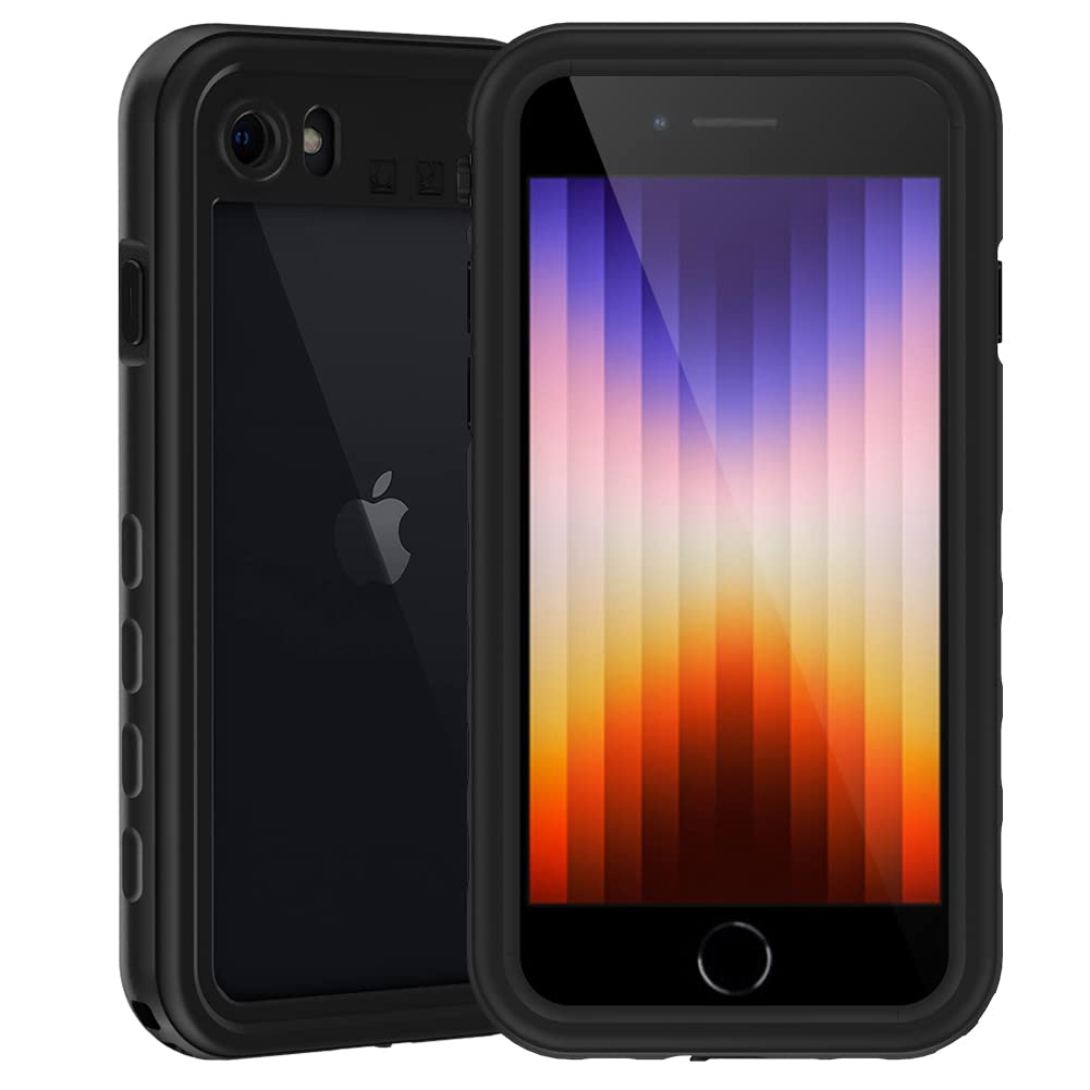 iPhone SE（第3世代）ブラック 本体　 （新品防水ケース付き） Amazon.co.jp: iPhone SE3防水ケース2022 [第3/2世代] iPhone8防水