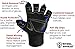 Steel Sweat Weightlifting Gloves - 18 inch Wrist Wrap Support for Workout, Gym and Fitness Training - Best for Men and Women Who Love Weight Lifting - Leather ZED Large