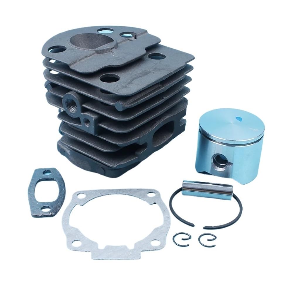 Pieza DE Recambio Kit de Junta de pistón de Cilindro Chapado de 45 mm Compatible con reemplazo de Motosierra F 500