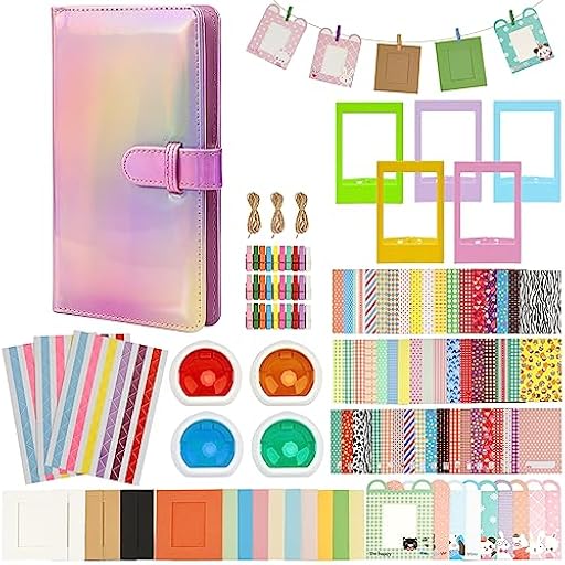UMILKI 103pcs Paquete de Accesorios Compatible con Instax Mini 11, Incl, Album de Fotos, Filtros, Marcos para Fotos, Marcos de Películas, Bordes, Pegatinas para Recopilar/Mostrar/Decorativa Fotos | Ya disponible en tu tienda friki favorita! En mundofriki.es!