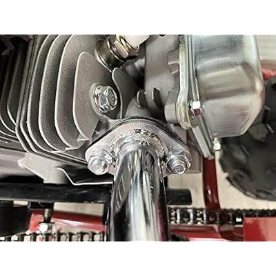 Upgrade Exhaust with Muffler For Coleman Powersports CT200U BT200X,For Predator 212cc 196cc/6.5HP Go Kart and Gas Mini Bike Silver