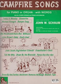 Unknown Binding Campfire Songs for Chord Organ or Piano: With Words Book