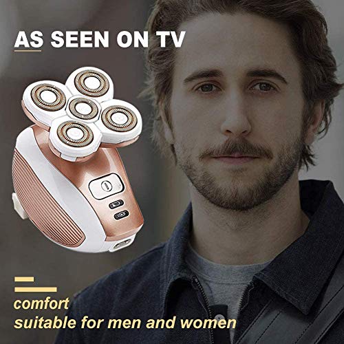 Image of Painless Electric Razor for Women, Rechargeable Waterproof Electric Shaver, Cordless Hair Remover for Legs Face Lips Bikini Body Trimmer - As Seen On TV (Upgraded)