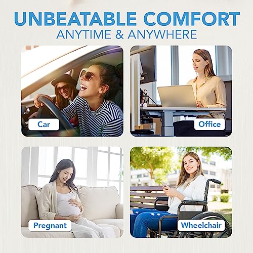 Lofty Aim BZG001 Car Seat Cushion, Comfort Memory Foam Car Cushions thumb #6