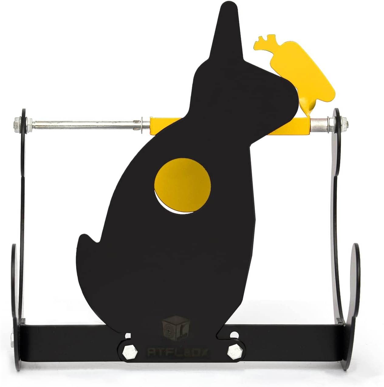 Atflbox BB Gun Rabbit Silhouette Spinning Target, Auto