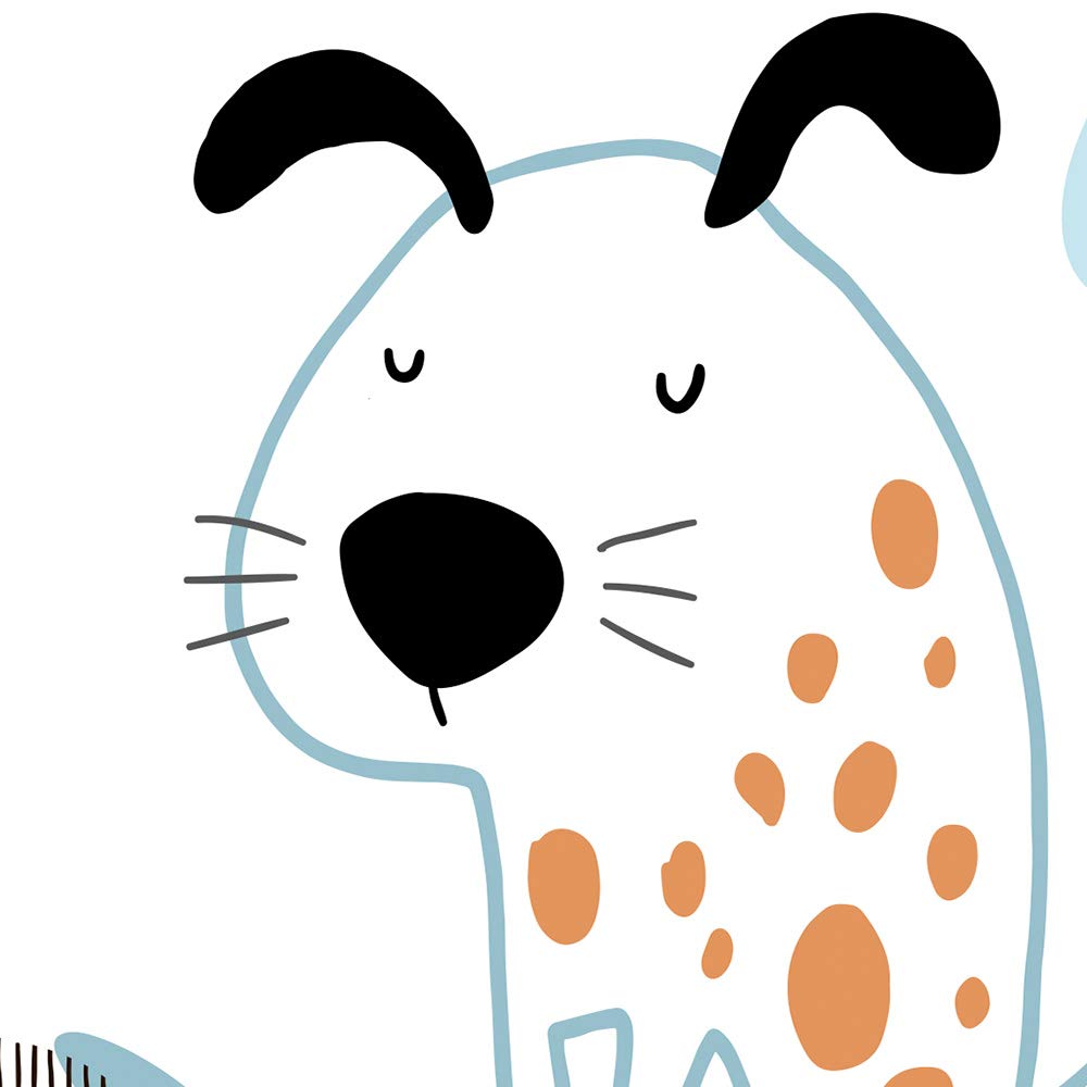 Murando Vlies Tapete Giraffe - Fototapete Kinderzimmer 10m