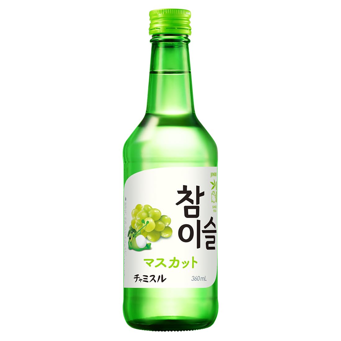 最安値✨チャミスル マスカット 360ml x 60本✨ JINRO チャミスル マスカット 360ml リキュール