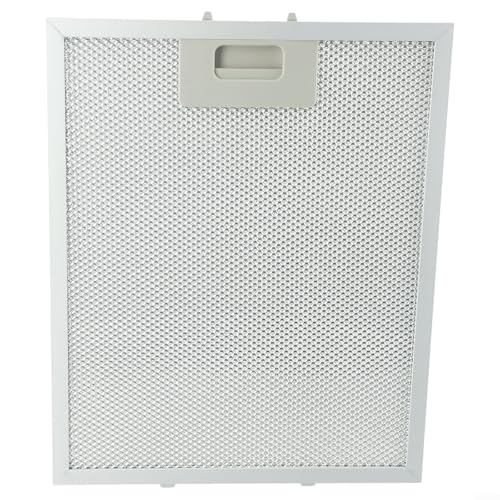 Eawfgtuw Filtro antigrasso in metallo per cappa aspirante, 300 x 246 mm, filtro cappa da cucina, griglia di ventilazione di ricambio per cappa aspirante, griglia di ventilazione in alluminio a 5