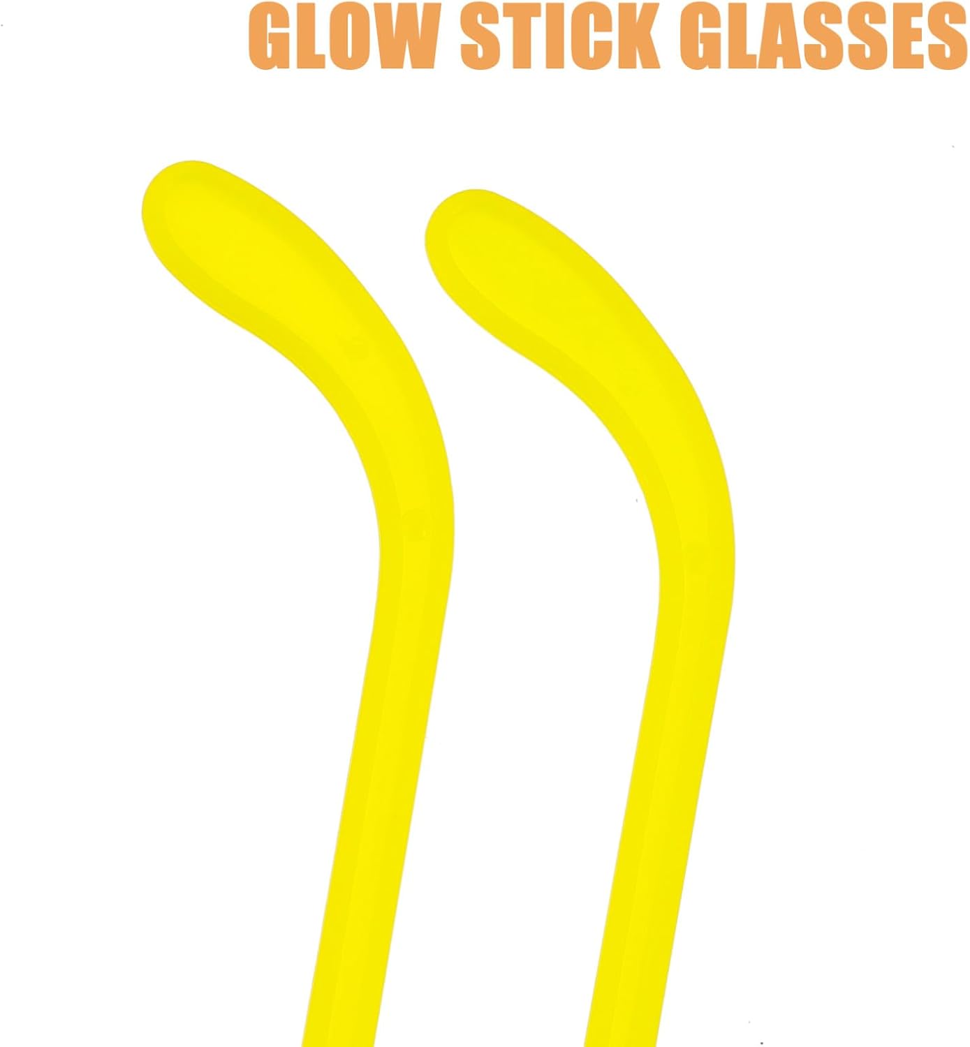 FOMIYES 90sets Glow Dark Eyeglasses Temple Replacement Kit Fluorescent Plastic Arms for Parties Easy to Install Glow Glasses Accessories for Toy Glasses Decoration and Eyewear Repair