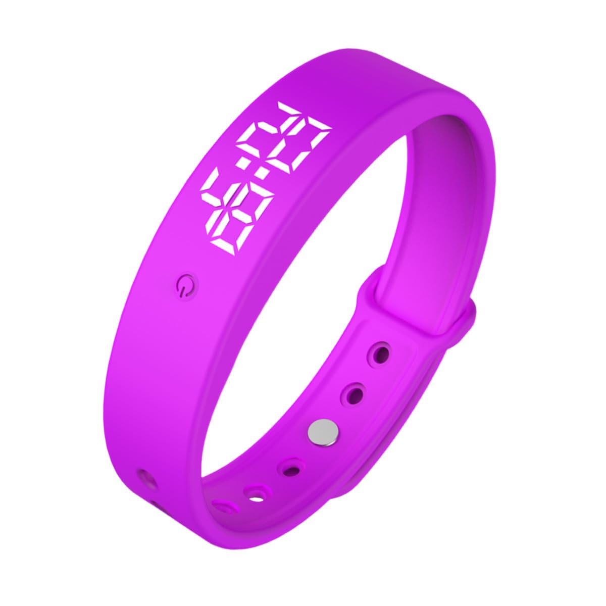 Heavy Sleeper Vibrating Alarm Wristband Silent Clock Watch for Deaf Deep