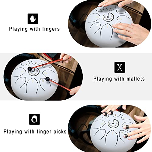 Steel-Tongue-Drum-8-Notes-6-Inches-D-KeyHandpan-Drum-Percussion-Instrument-for-Beginner-meditation-healing-Concert-Yoga-steel-Drum