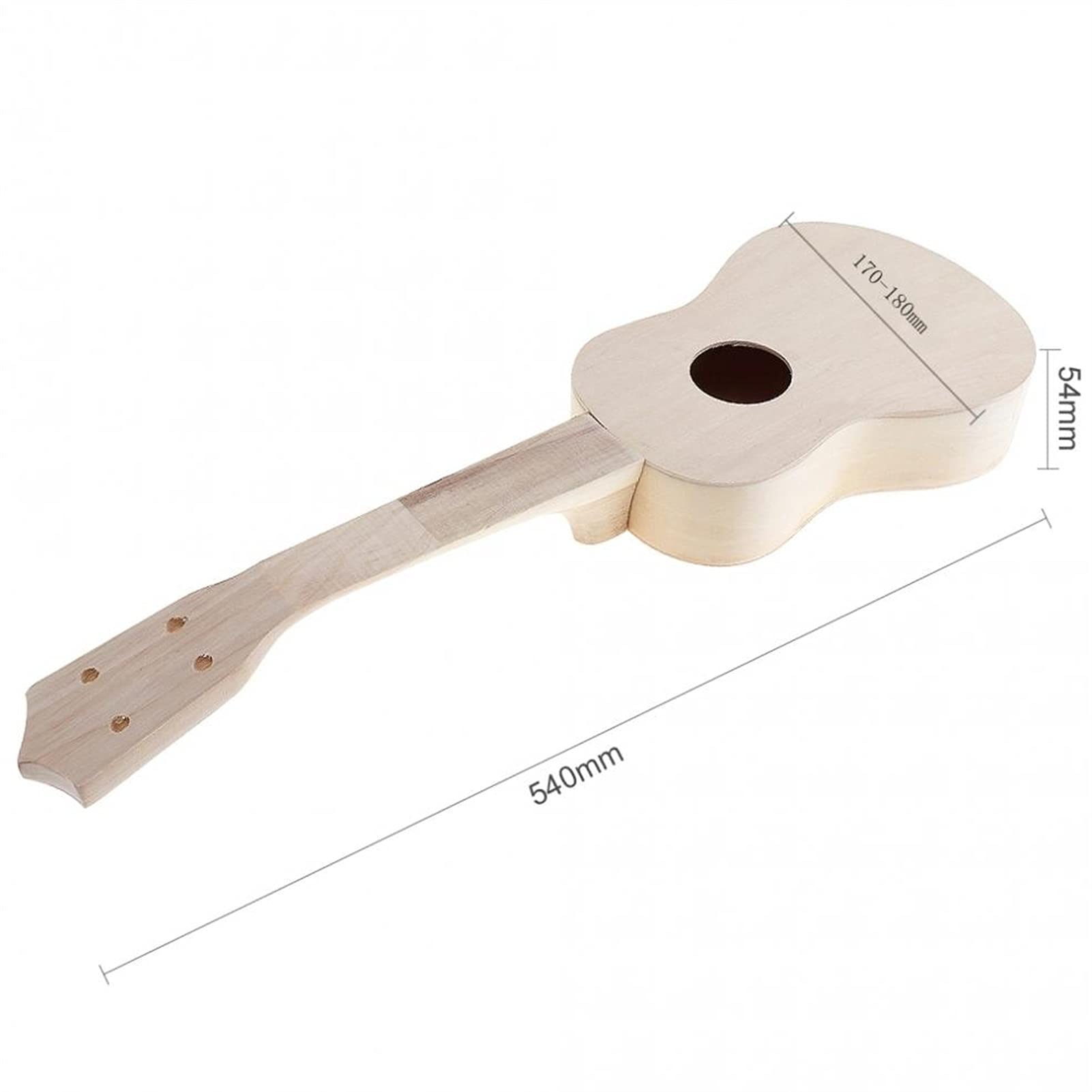 Ukulele koncertowe Początkujący Ukulele 21- calowy sopranowy ukulele zestaw DIY gitara hawajska ręcznie malowany montaż amatorski początkujący