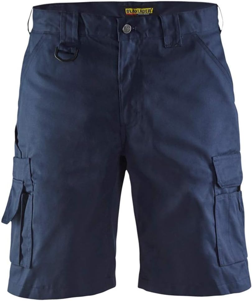 Blaklader 144718008900C46 Shorts, Size 32/32, Navy Blue