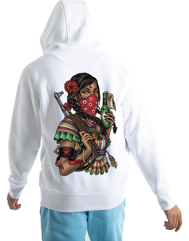 Image of VLAM Back Printed Women Stylish Design Unisex Hoodie