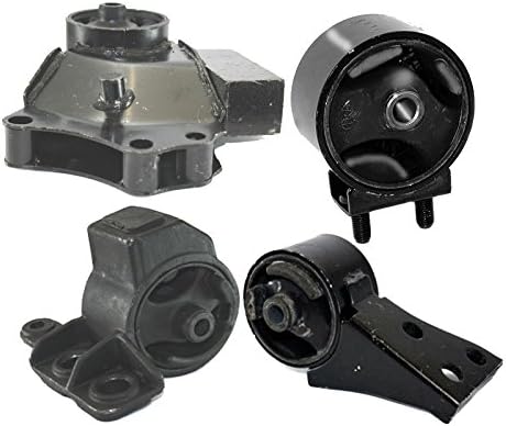 Compatible with 2000-2004 Kia Spectra 1.8L MANUAL Trans Motor & Trans Mount Set 4PCS! : A6768, A6756, A6769, A6764 - K0611